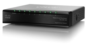 Cisco SG 200-8 8-port Gigabit Smart Switch