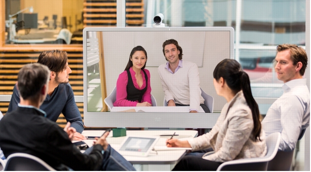 Figure 1. Cisco TelePresence MX300 G2 on Floor Stand