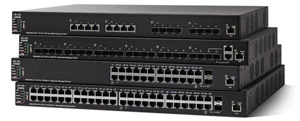 Cisco 550X Series Stackable Managed Switches