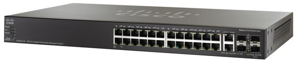 Cisco SG500-28 24-Port Gigabit Ethernet Switch
