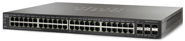 Cisco SG500X-48P 48-Port PoE Gigabit Ethernet Switch with 10 Gigabit Uplinks