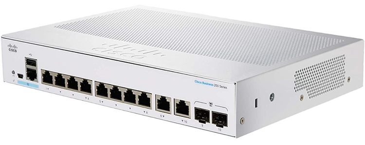 Cisco Business CBS250-8T-E-2G