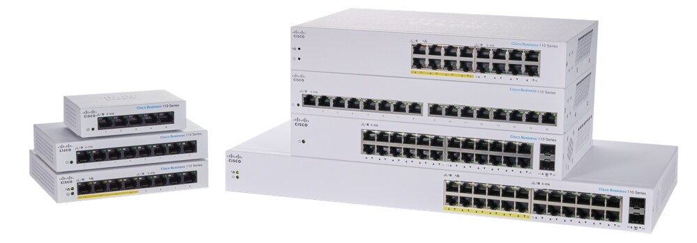 Cisco Business 110 Series Unmanaged Switches