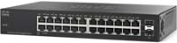 Cisco SG112-24 Compact 24-port Gigabit Switch with 2 Mini-GBIC Ports