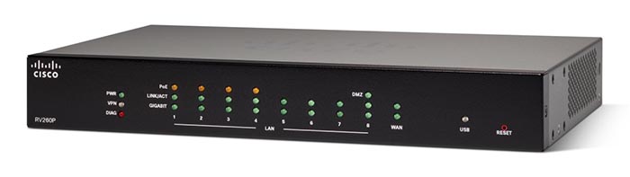 Cisco RV260 VPN Router with PoE
